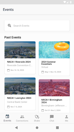 Screenshot of NACA