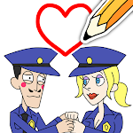 Cover Image of Unduh Draw Happy Police 0.0.3 APK