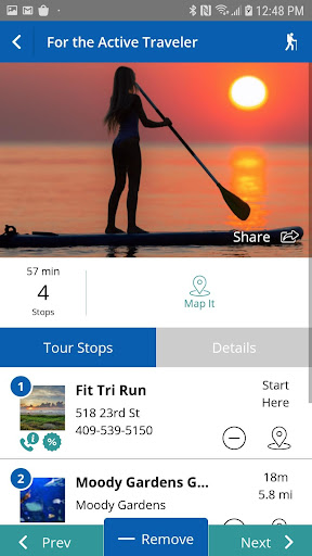 Screenshot of Visit Galveston