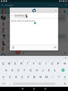 SMS from Tablet & MMS Text Messaging Sync 4.44 APK screenshots 4