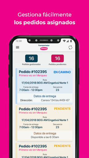 Merqueo Transportador Screen 3
