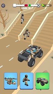 Shape Transform Race Army Game 1