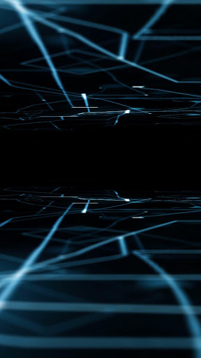Android application blue electric wallpaper screenshort