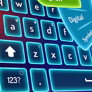 Simple Blue Keyboard APK