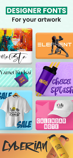 Android application Fonts For Cutting Machines screenshort