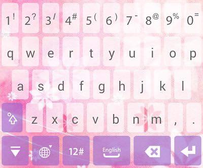 IQQI Pink Pental Theme Screen 2