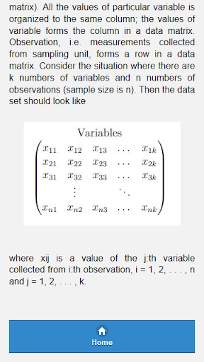 Basic Statistics Screen 3
