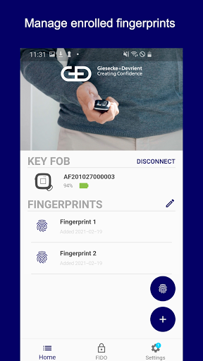 StarSign Key Fob Screen 3
