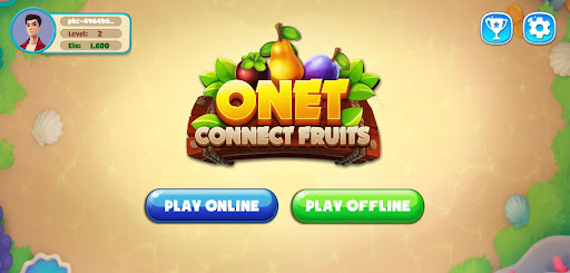 Android application ONET Connect Fruits Battle screenshort