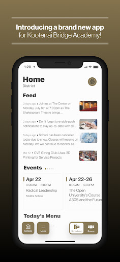 Android application Kootenai screenshort