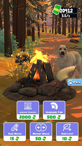 Fireplace ASMR Screen 2