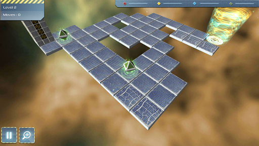 Android application Space Block: Roll The Block Pu screenshort