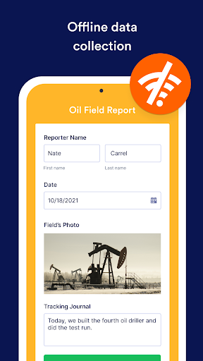 Screenshot of Jotform Enterprise Mobile