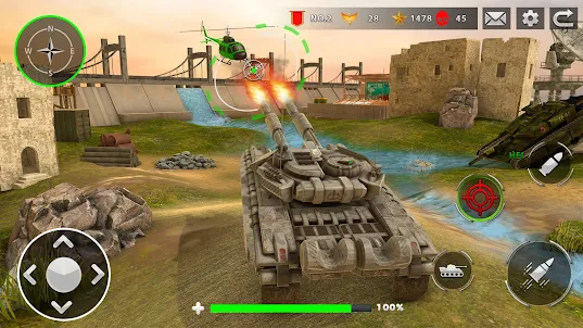 World Tanks War Battle Games