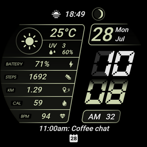 Watch face CNW-45 screenshot 7