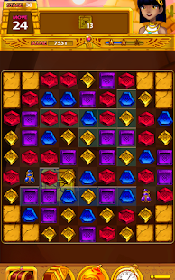 Jewels Egypt Puzzle (Match 3)スクリーンショット 4
