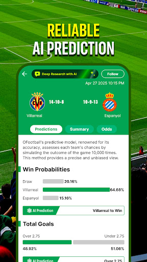 OFootball: Score Prediction AI 2