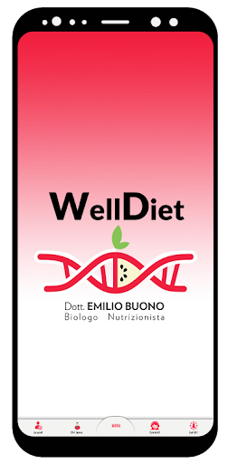 Android application WellDiet screenshort