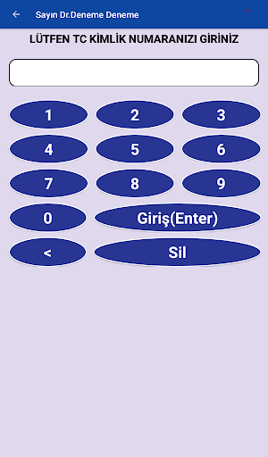 Android application Medix AHBS Hasta Kabul- QMatik screenshort