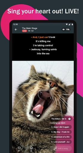 Open Karaoke: Online live kara Screenshot 1 - AppWisp.com