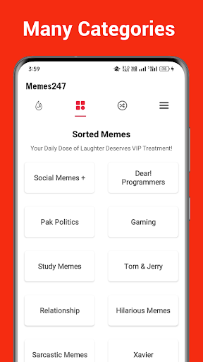 Memes247 - funny memes app Screen 2