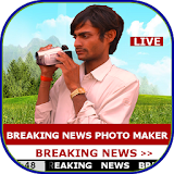 Breaking News Photo Maker icon