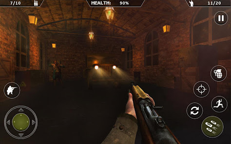Captura 13 WWII Zombies Survival - World  android