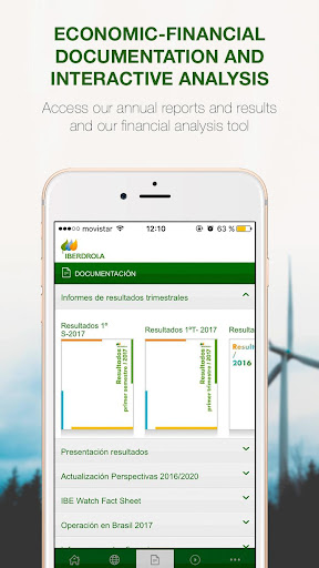 IBERDROLA Investor Relations Screen 2