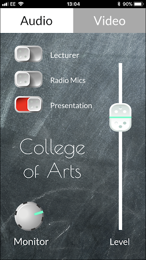 Custom Control App Screen 3