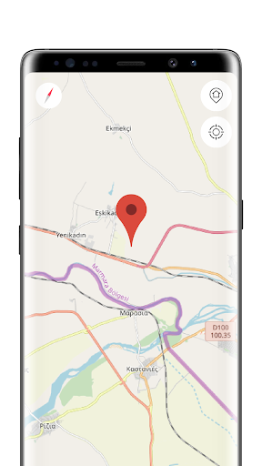 Android application Edirne Offline Map screenshort