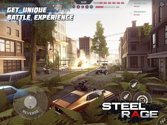 Steel Rage: Mech Cars PvP War