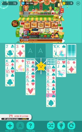 Solitaire Cooking Tower - Card - games