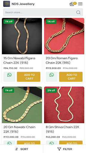 NDS Jewelry Online Screen 3