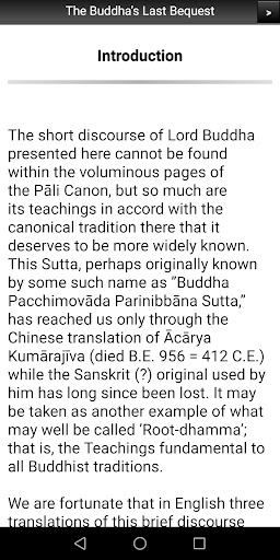 The Buddha’s Last Bequest Screen 2