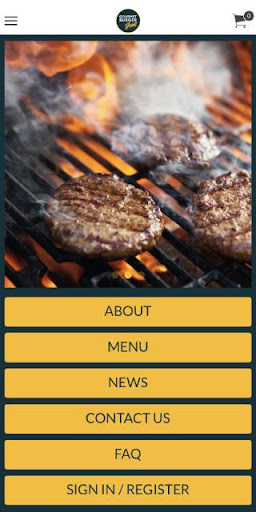 Android application Gourmet Burger Joint screenshort