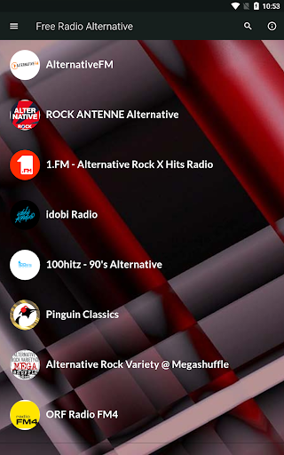 Android application Radio Alternative Live screenshort