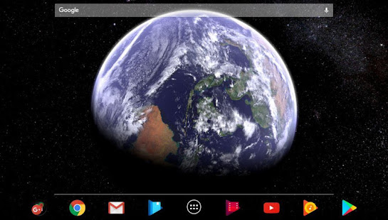Earth & Moon in HD Gyro 3D Parallax Live Wallpaper screenshots 3