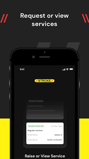 Stroke Equipment Manager Screen 3