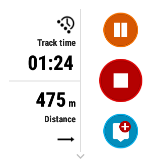 Screenshot of Locus Map Watch