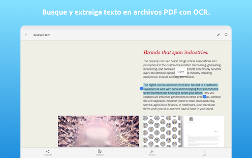 Adobe Scan: Escáner de PDF Screenshot