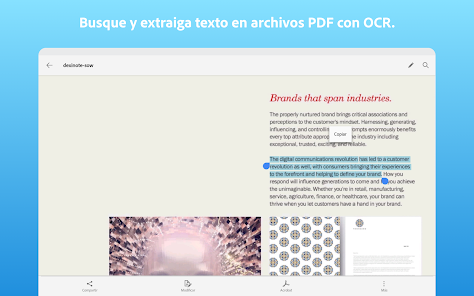 Captura 13 Adobe Scan: escáner PDF y OCR android