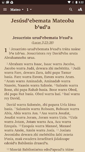 Ẽ́bẽra Katío Bible Screen 2