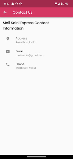 Mali Saini Express Screen 3