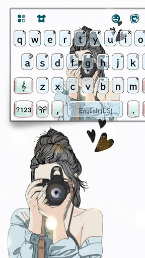 Android application Camera Girl Theme screenshort