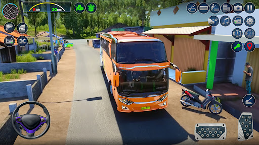 Bus Simulator 3D Driving Games Screen 2
