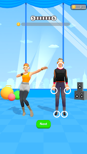 Android application Dance Together screenshort