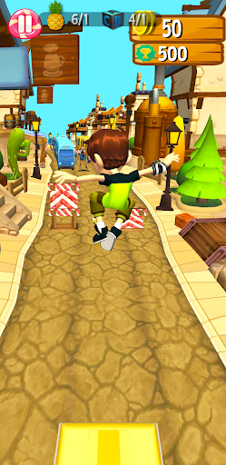 Ben Super Aliens 10 Runner 3D Screen 2