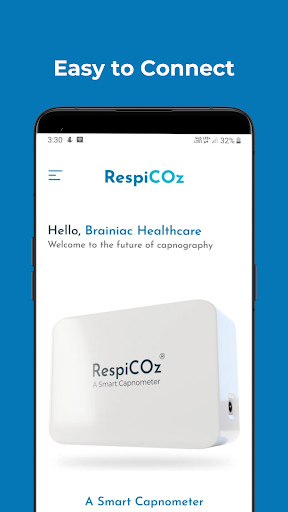 RespiCOz™ - A Smart Capnometer Screen 2