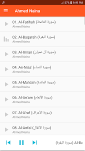 Ahmed Naina Full Quran MP3
