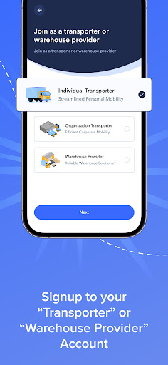 Trukko Transporter Screen 2